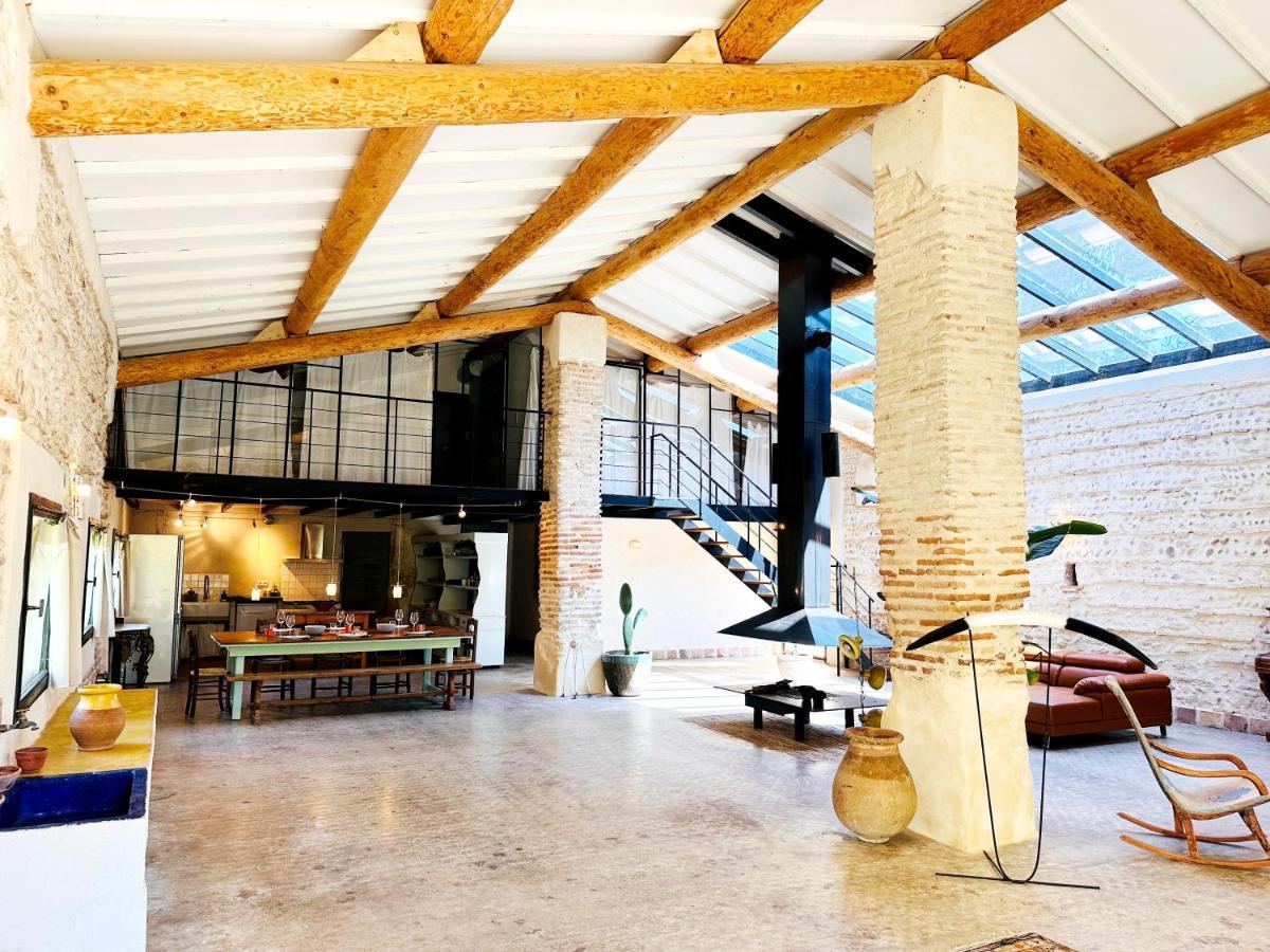 Magnifique Loft - Piscine - Tennis - Babyfoot Nîmes Dış mekan fotoğraf