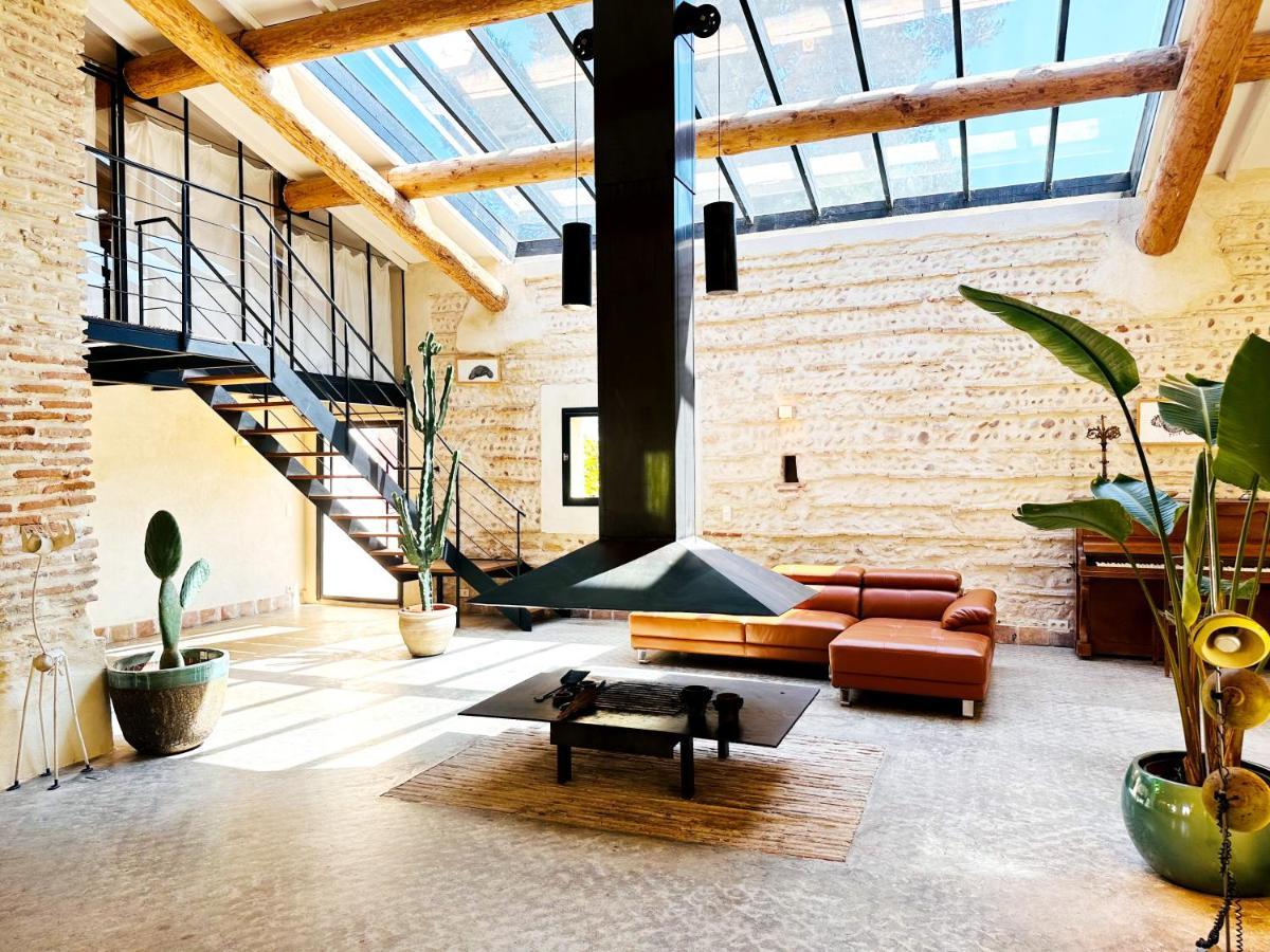 Magnifique Loft - Piscine - Tennis - Babyfoot Nîmes Dış mekan fotoğraf