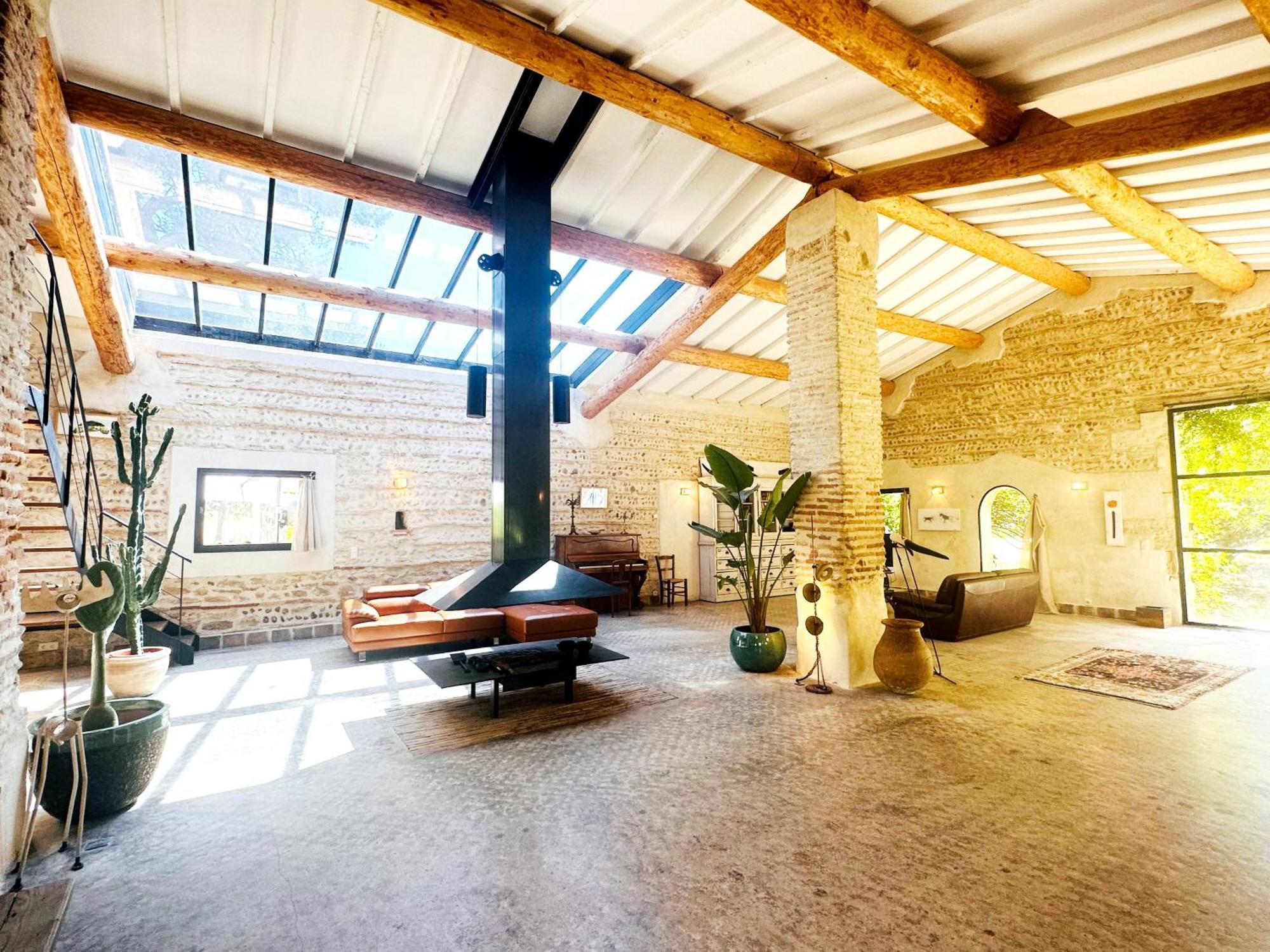 Magnifique Loft - Piscine - Tennis - Babyfoot Nîmes Dış mekan fotoğraf