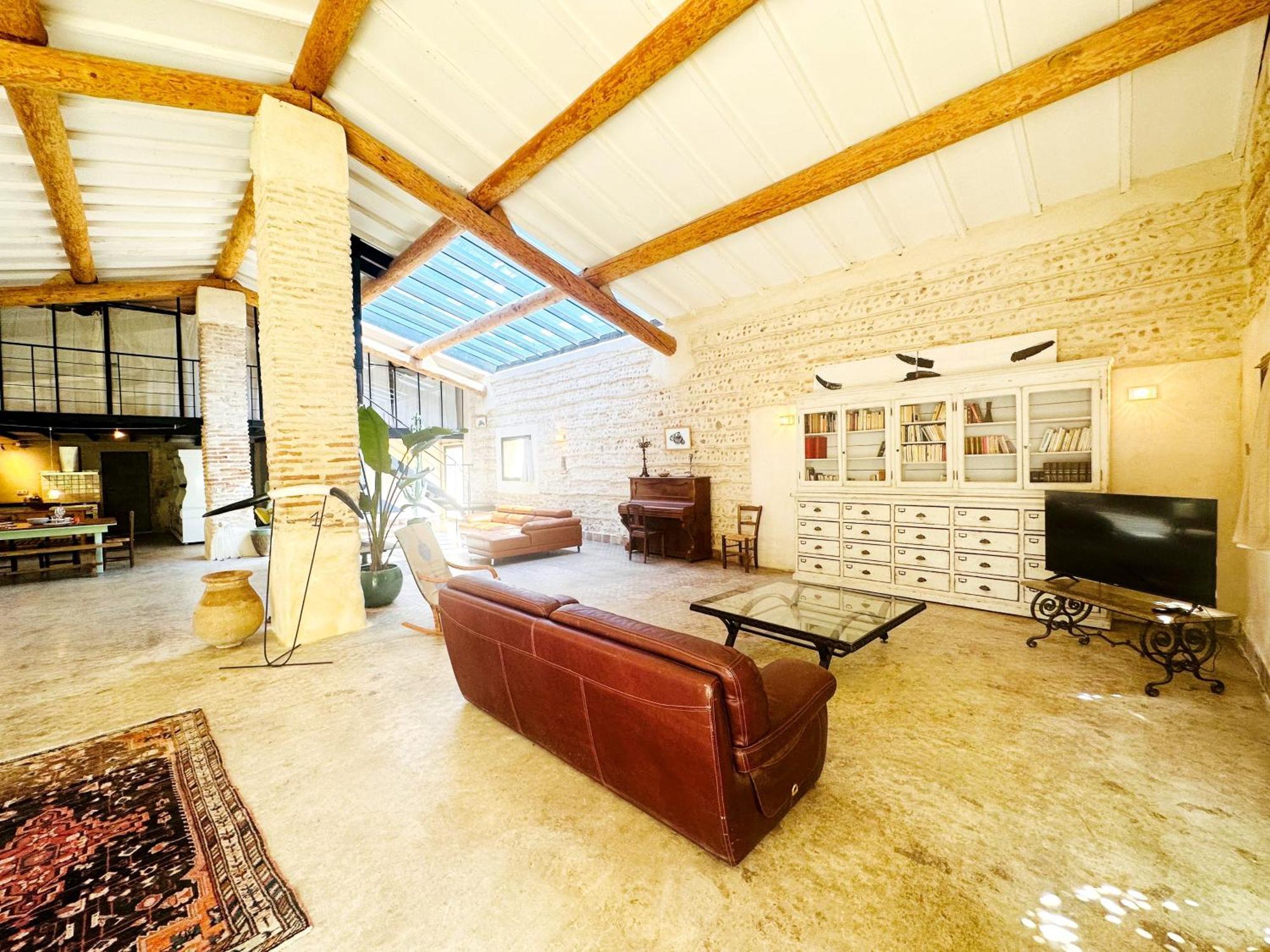 Magnifique Loft - Piscine - Tennis - Babyfoot Nîmes Dış mekan fotoğraf