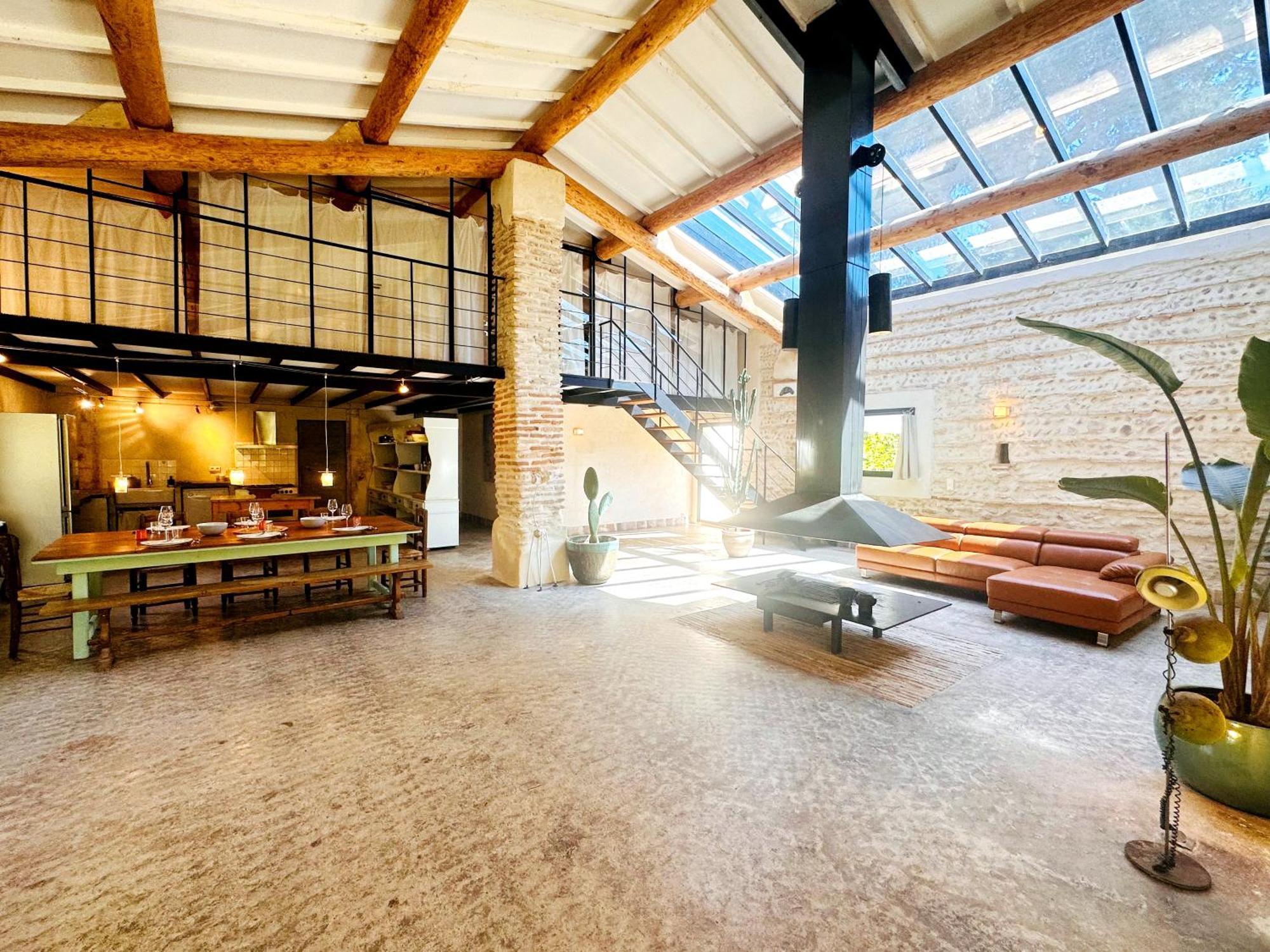 Magnifique Loft - Piscine - Tennis - Babyfoot Nîmes Dış mekan fotoğraf